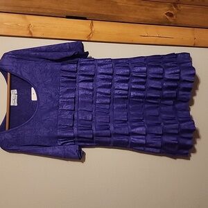 Patchington purple dress